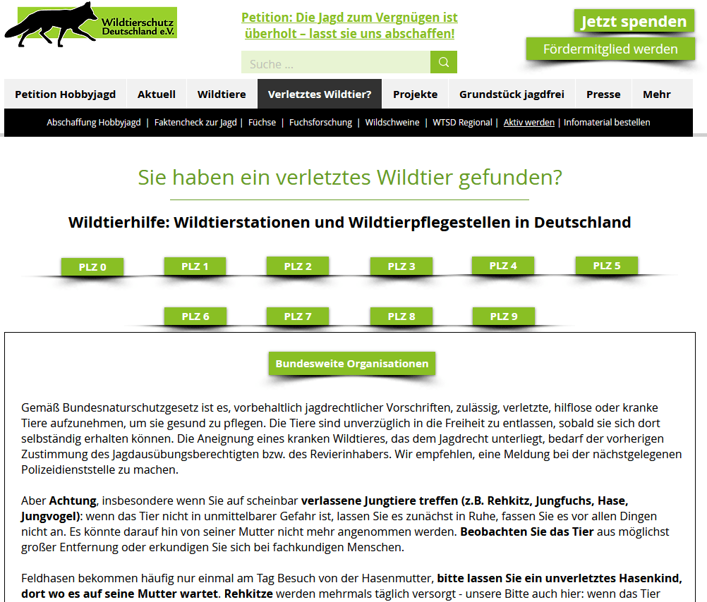 Wildtierschutz-Deutschland e.V. 