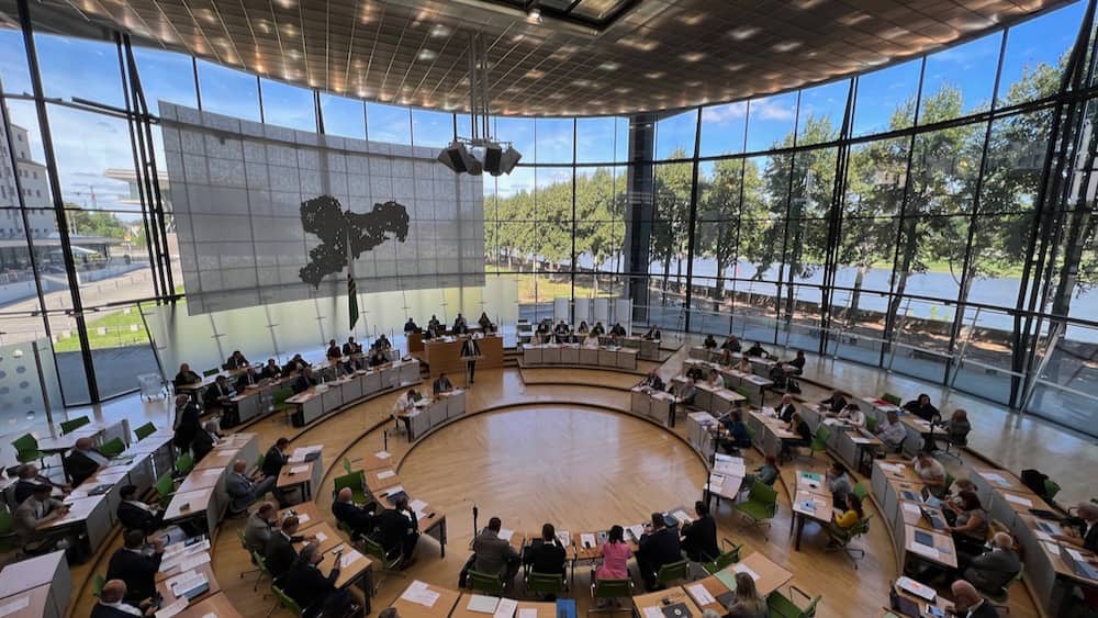 Plenardebatte Sächsischer Landtag